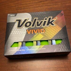 New Dozen Volvik golf balls